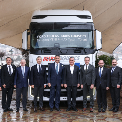 FORD TRUCKS’TAN MARS LOGISTICS’E 158 ADET YENİ F-MAX TESLİMATI